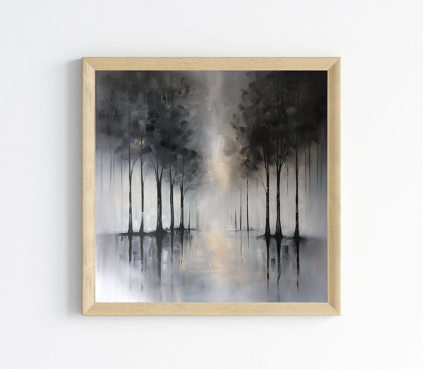 50x50 cm handmade oil painting for home decor - image 3 of 7