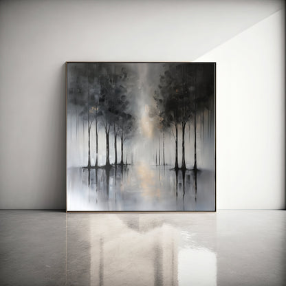 50x50 cm handmade oil painting for home decor - image 7 of 7