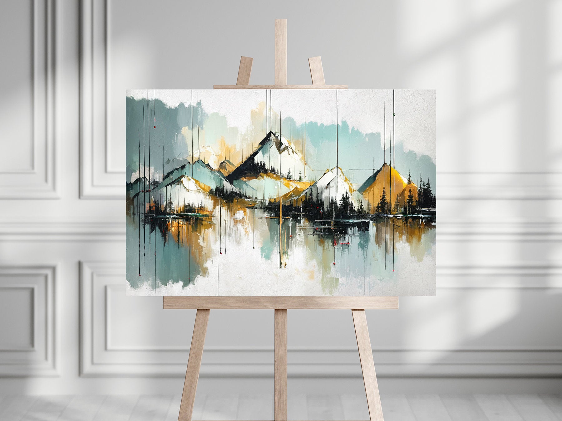 40x60 cm oil painting for home decor - image 4 of 8