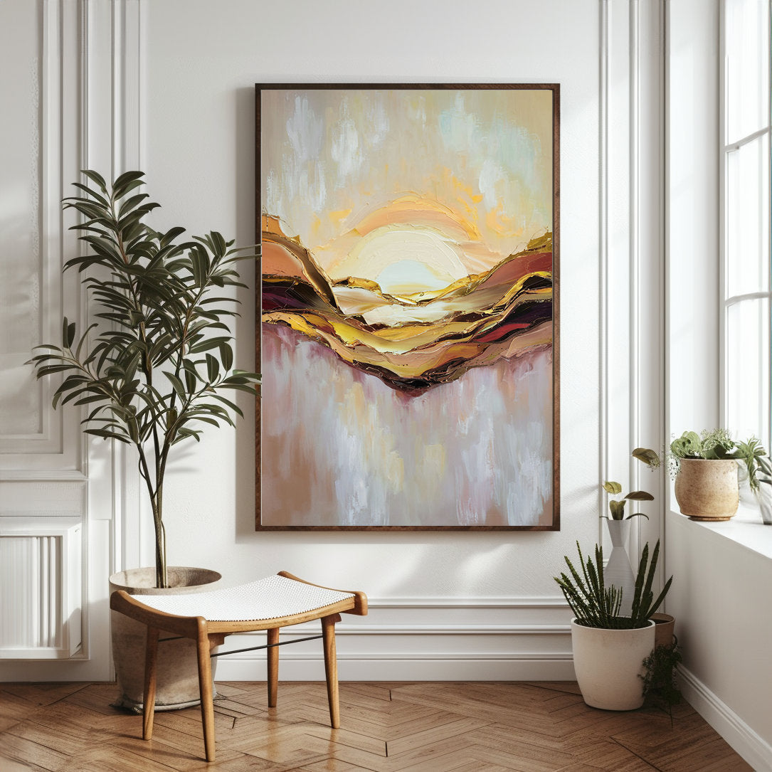 40x60 cm oil painting for home decor - image 3 of 9