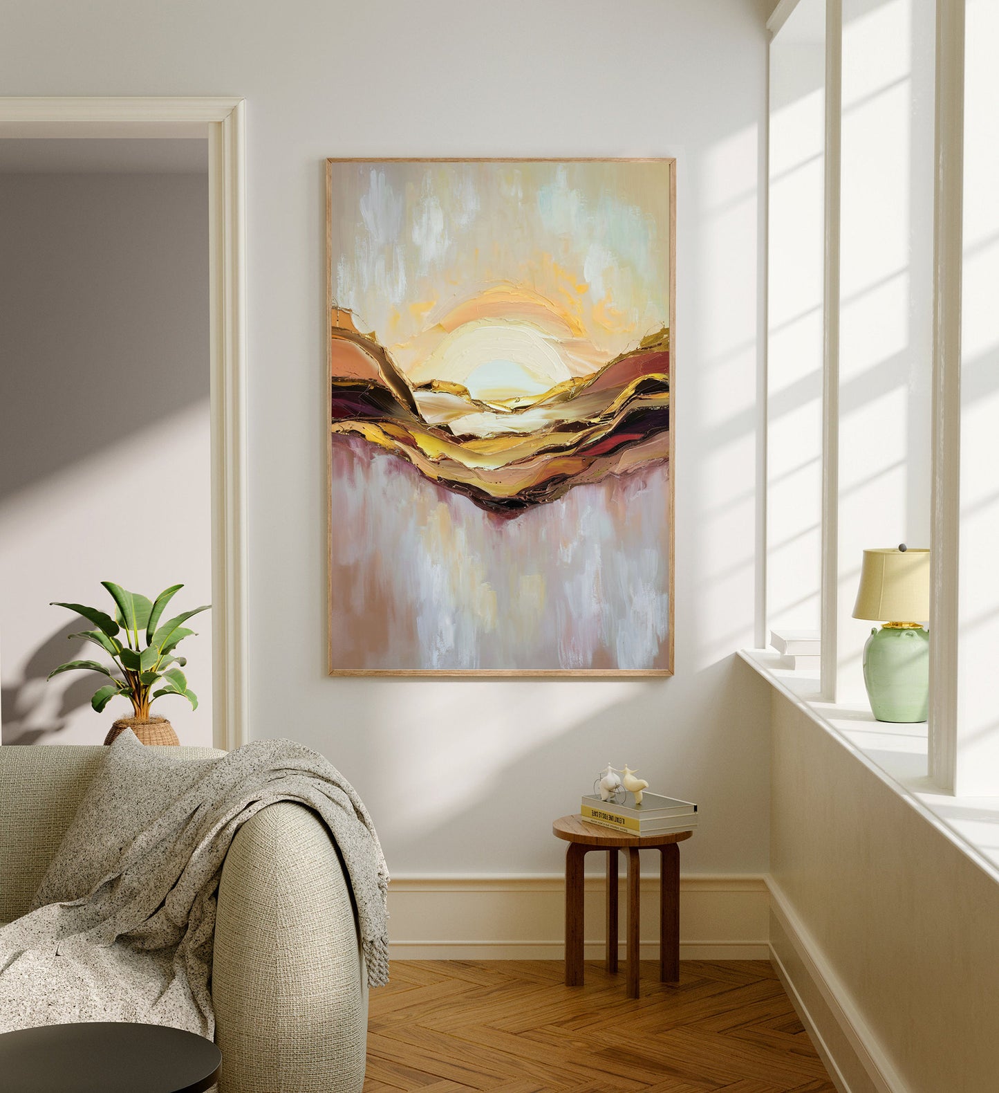 40x60 cm oil painting for home decor - image 6 of 9