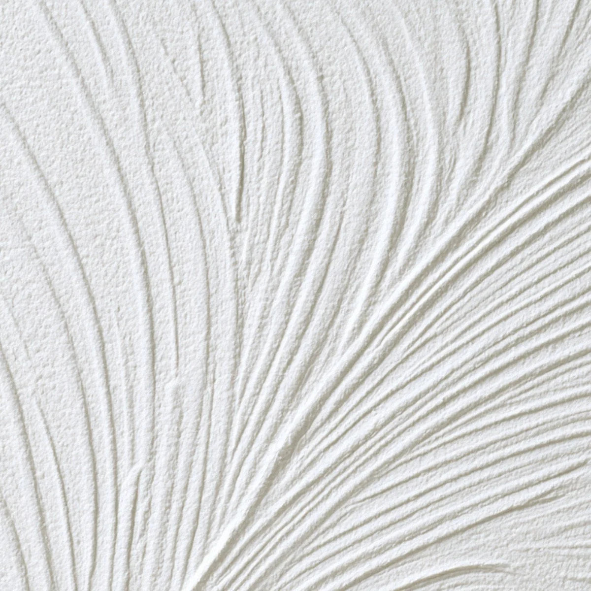 PLUME: Textured Minimalist Wabi Sabi Feather Painting | rectangular format, hand-painted canvas edge