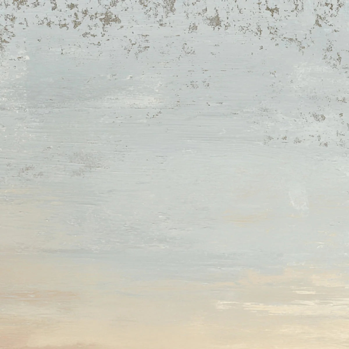 QUIET SHORE: Textured Wabi Sabi Minimalist Beach Painting | rolled canvas, ready for custom framing