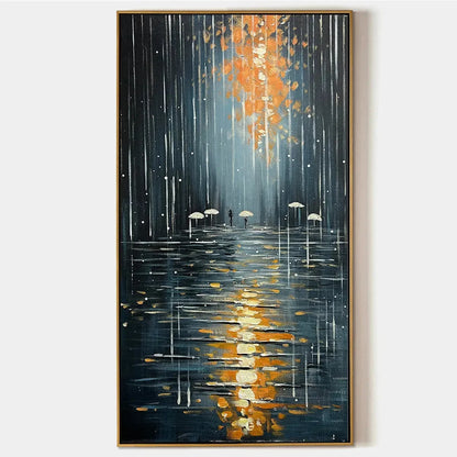 RAINY DAY REFLECTIONS | hanging in , Minimalist wall art