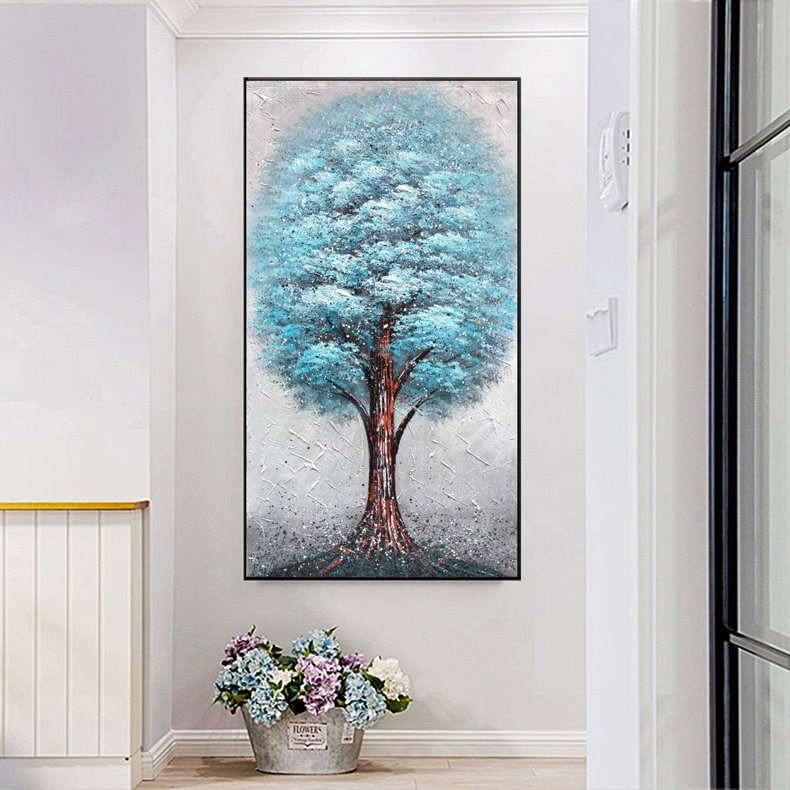 60x120 cm oil painting for home decor - image 4 of 6