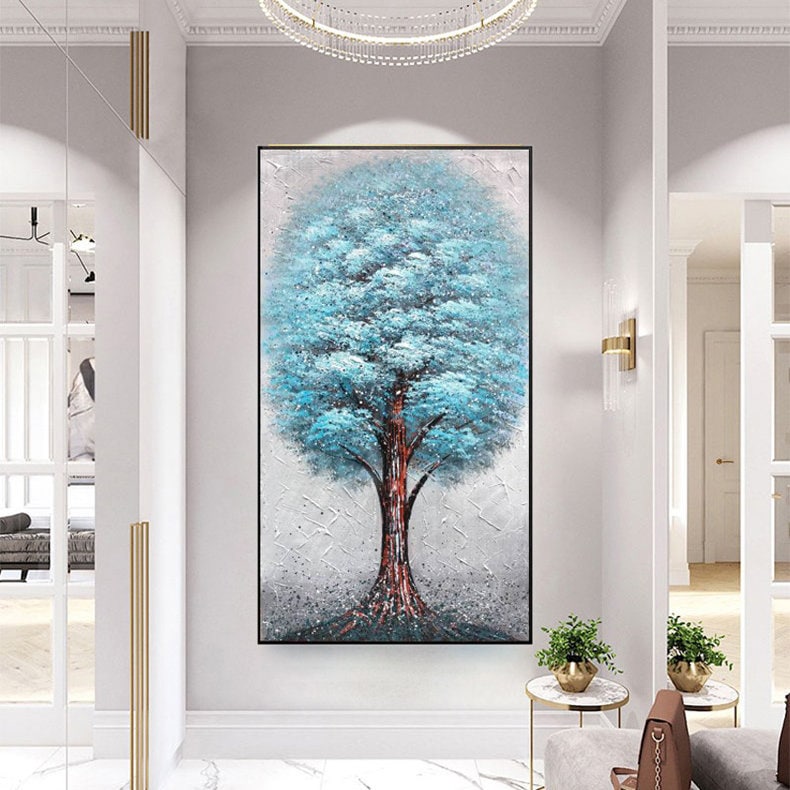 60x120 cm oil painting for home decor - image 1 of 6