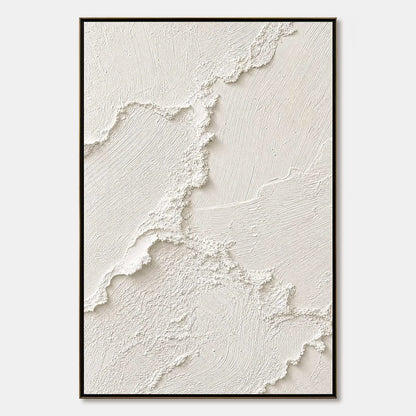 RIVEN: Heavily Textured Minimalist Wabi Sabi Wall Art | hanging in living room, Minimalist wall art