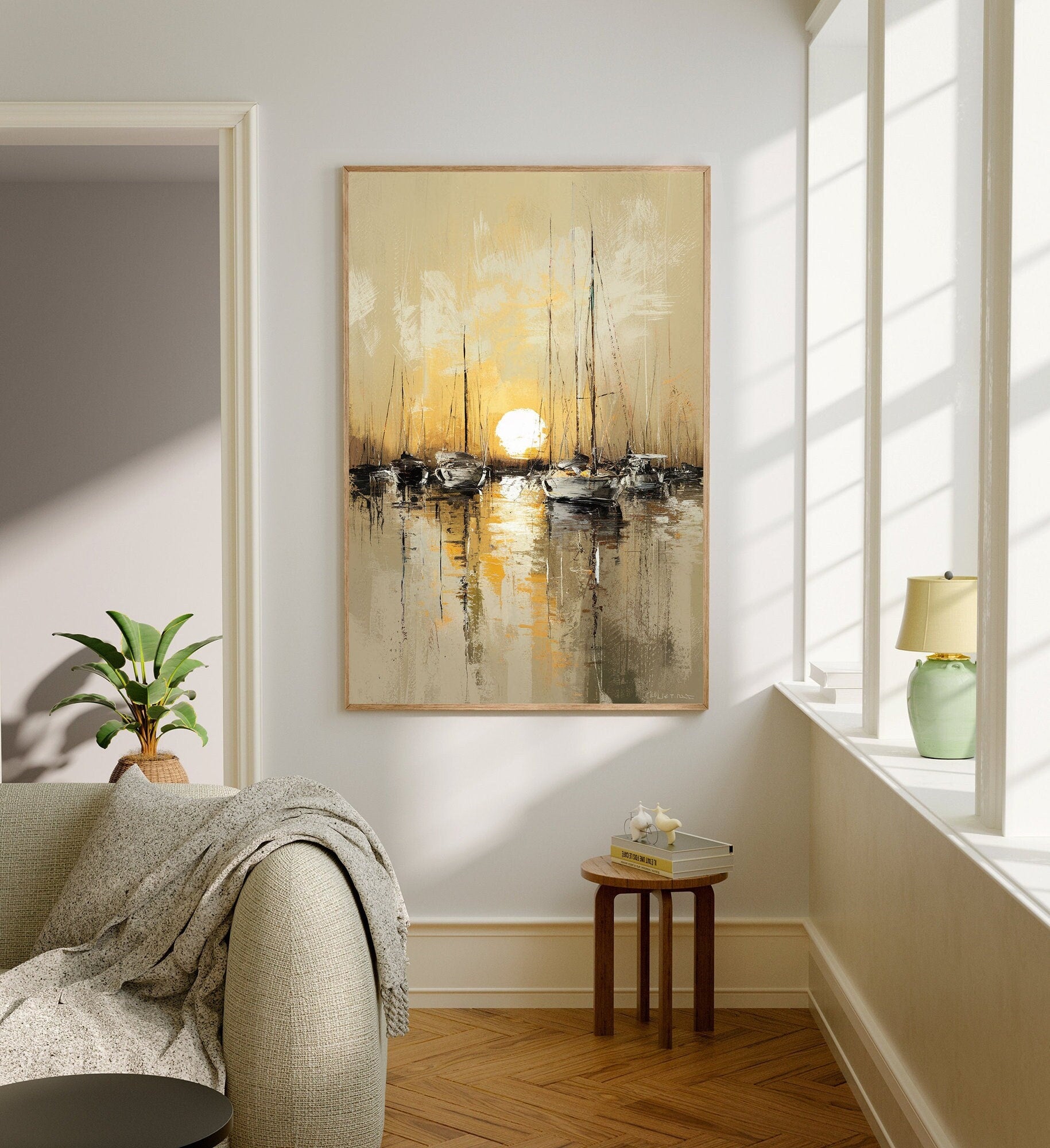 40x60 cm oil painting for home decor - image 1 of 10