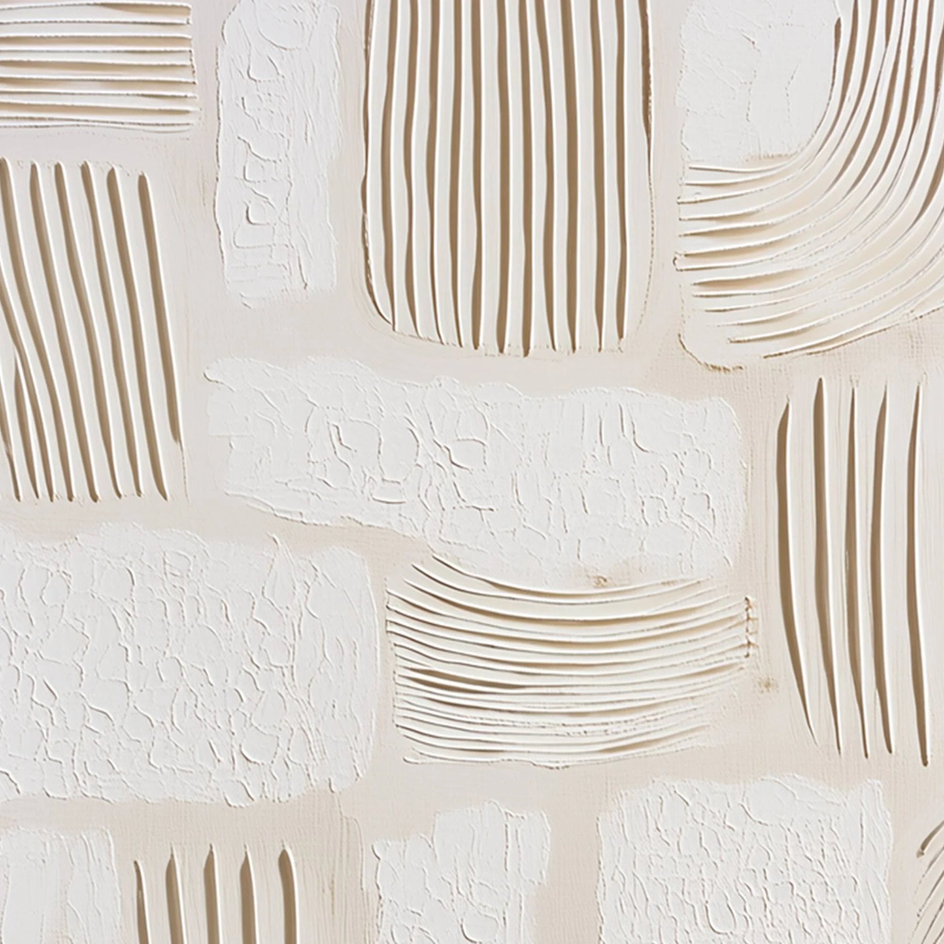SCRIPTURES: Textured Wabi-Sabi Abstract Canvas Art | rectangular format, hand-painted canvas edge