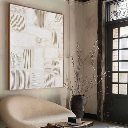 SCRIPTURES: Textured Wabi-Sabi Abstract Canvas Art | multi-color palette, original oil on stretched canvas art