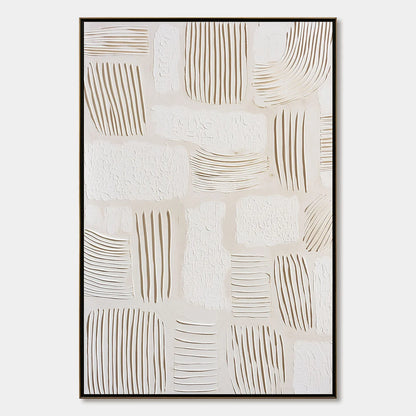 SCRIPTURES: Textured Wabi-Sabi Abstract Canvas Art | hanging in living room, Abstract wall art