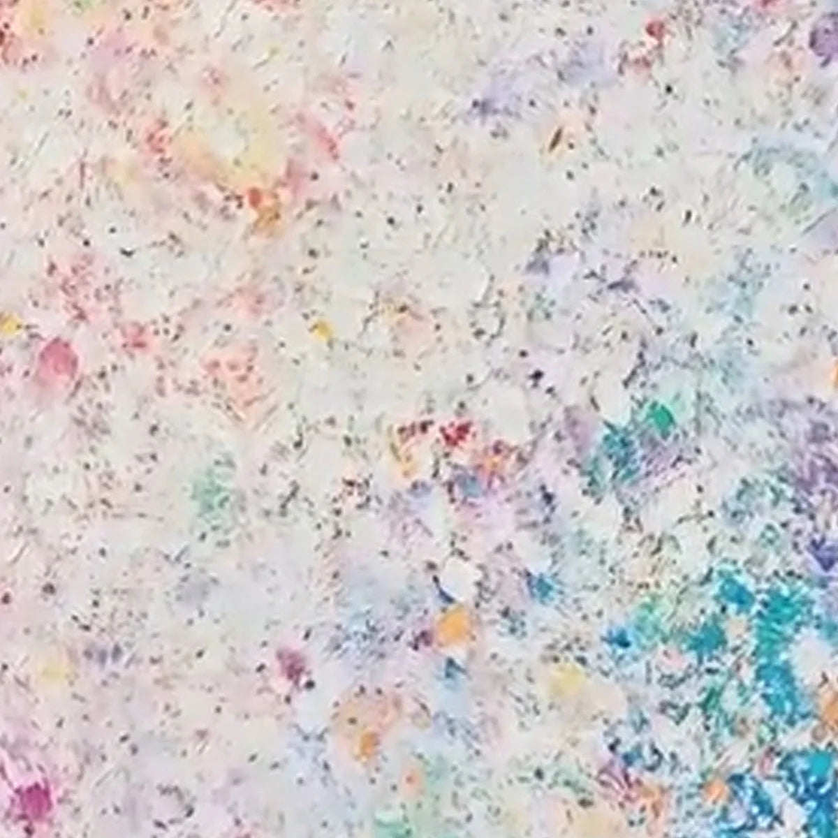 SERENDIPITY: Colorful Textured Abstract Vertical Oil Painting | rolled canvas, ready for custom framing