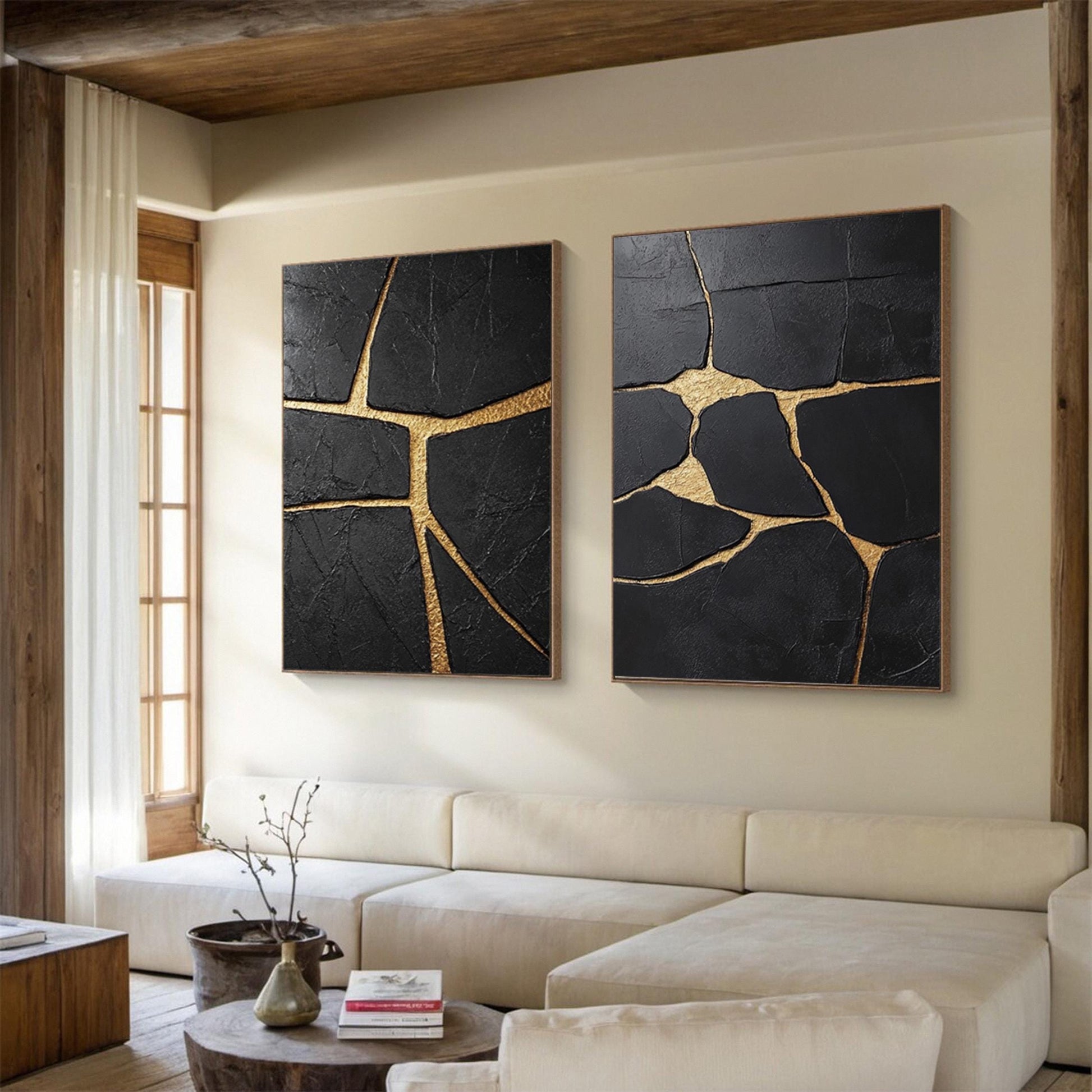 18x24 inch handmade wall art for living room - image 4 of 8