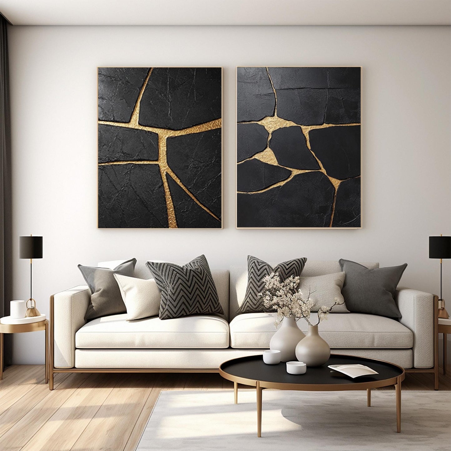 18x24 inch handmade wall art for living room - image 6 of 8