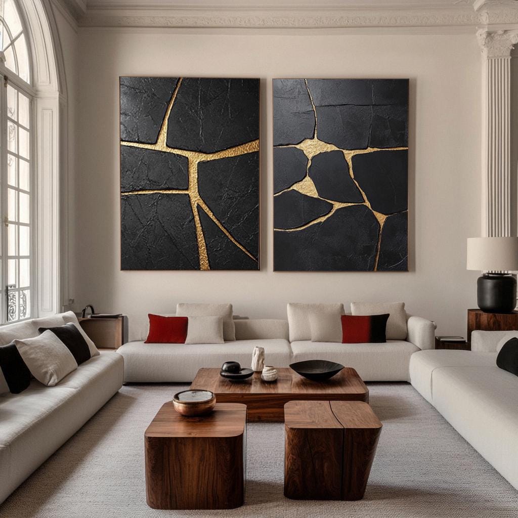 18x24 inch handmade wall art for living room - image 7 of 8