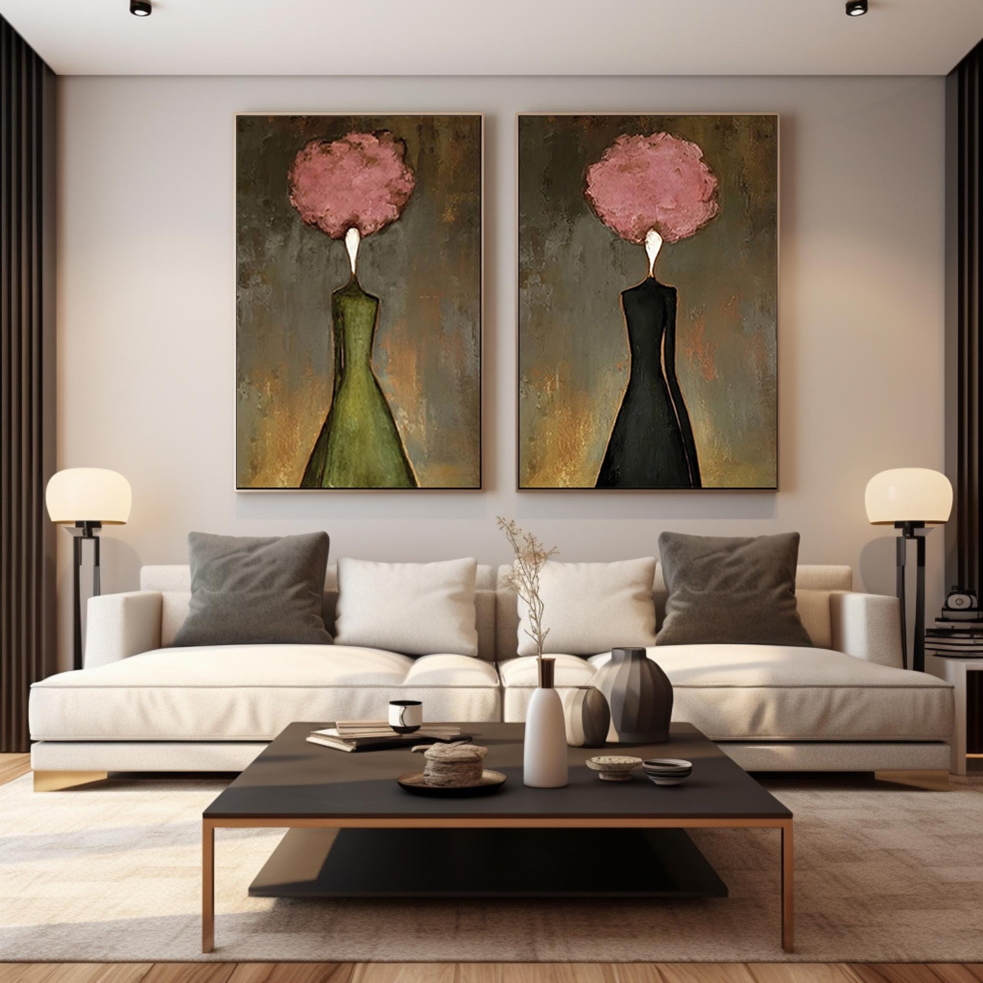 18x24 inch oil painting for living room - image 2 of 9