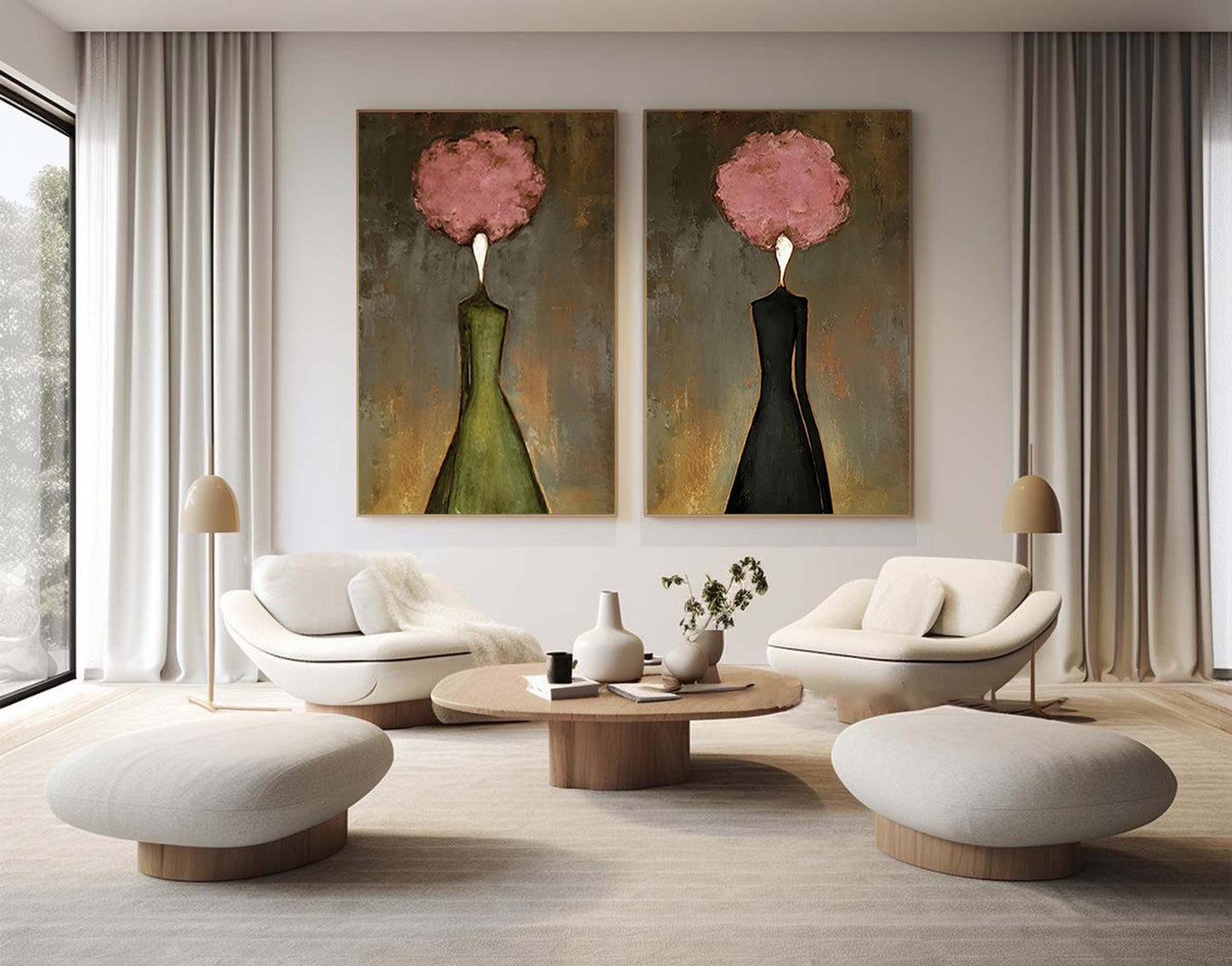 18x24 inch oil painting for living room - image 1 of 9