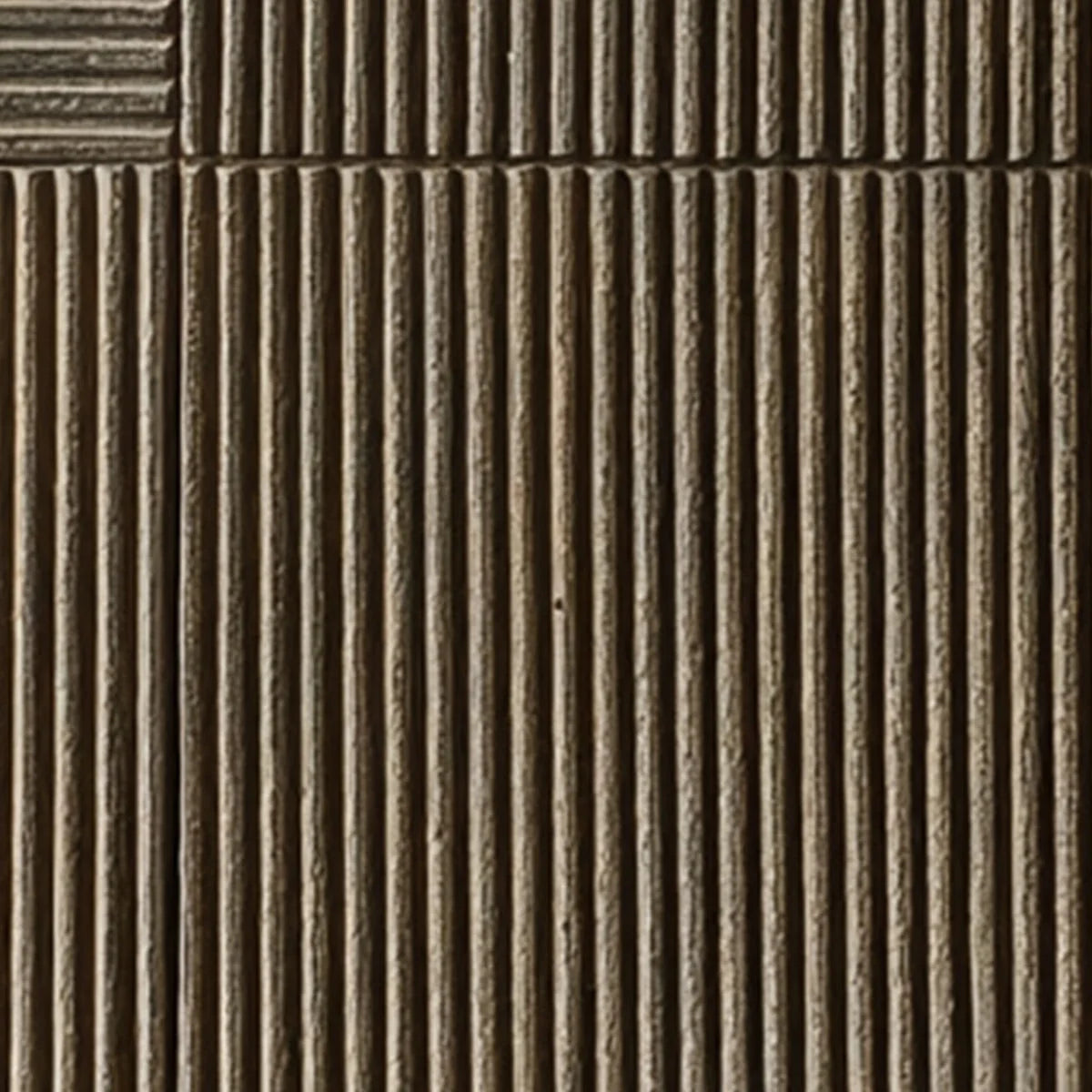 SILENT CADENCE: Square Textured Wabi-Sabi Abstract Wall Art | rectangular format, hand-painted canvas edge