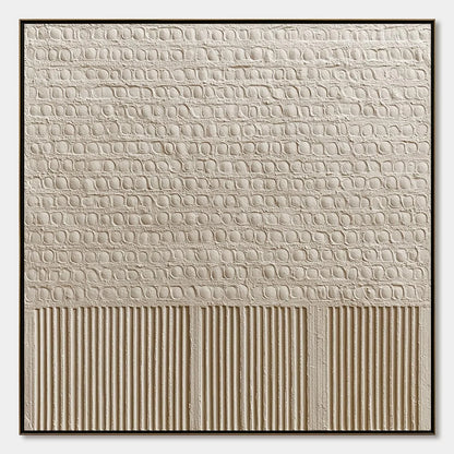 STONE TABLET: Textured Wabi Sabi Minimalist Abstract Painting | hanging in living room, Minimalist wall art