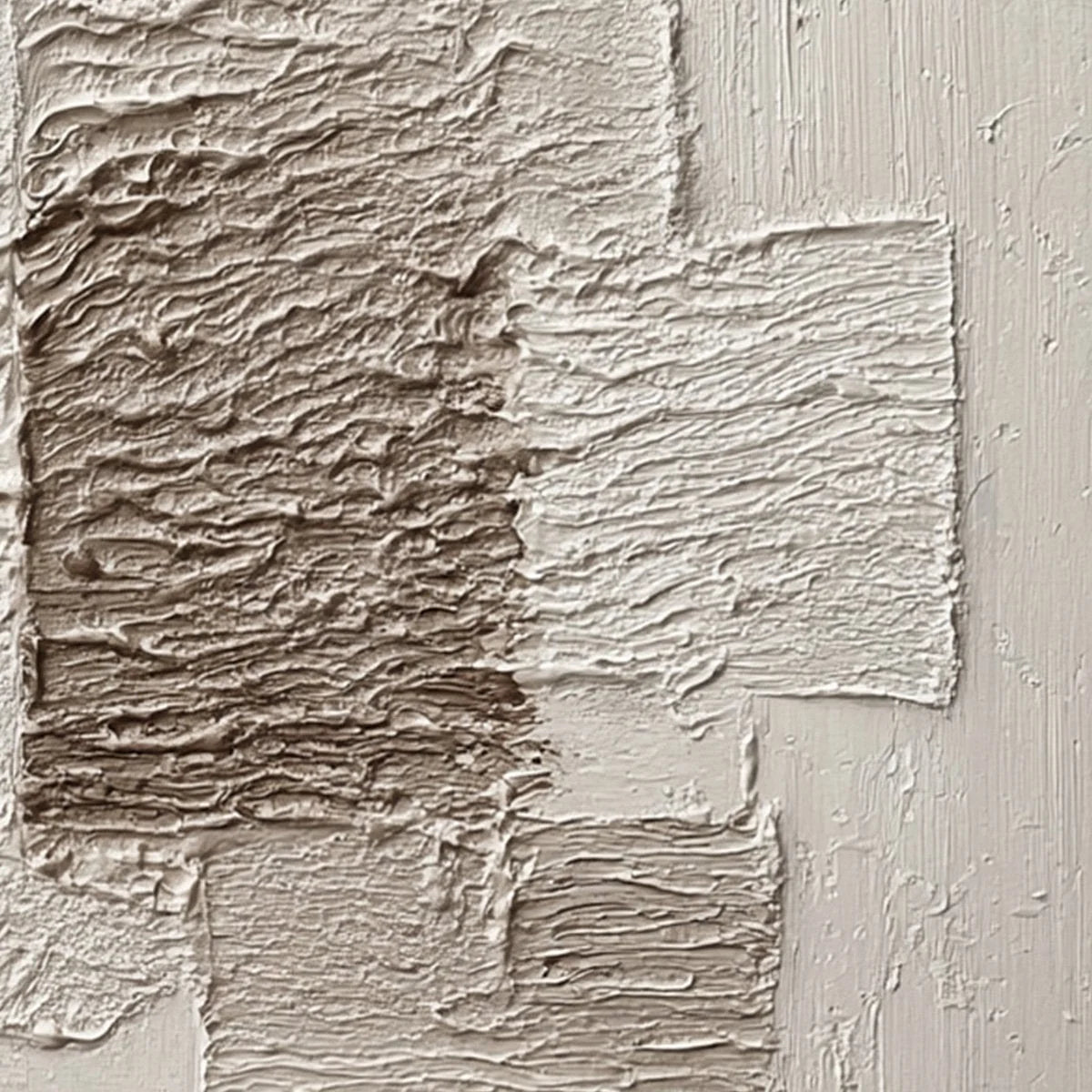 STRATA: Large Textured Wabi Sabi Abstract Painting | rolled canvas, ready for custom framing