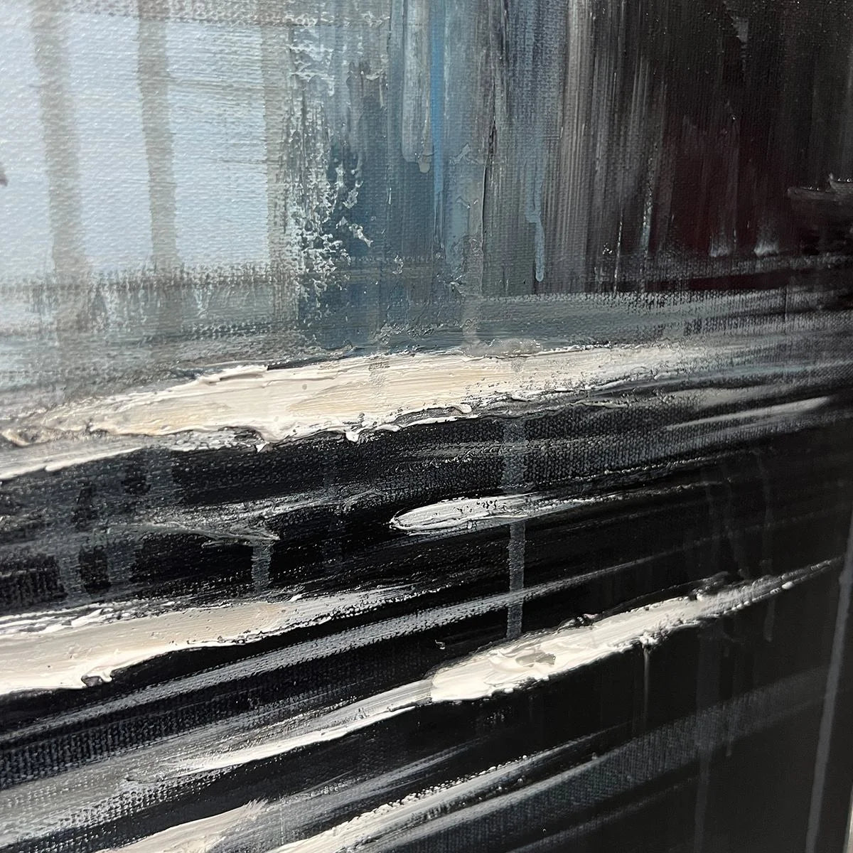 STROKE OF GENIUS: Textured Golf Still Life Oil Painting | rolled canvas, ready for custom framing