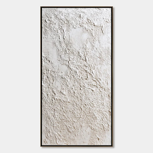 STUCCO: Heavily Textured Wabi Sabi Abstract Painting | hanging in living room, Abstract wall art