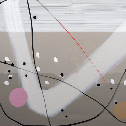 TAUPE TRIPTYCH: Minimalist Abstract Oil Painting | multi-color palette, original oil on stretched canvas art