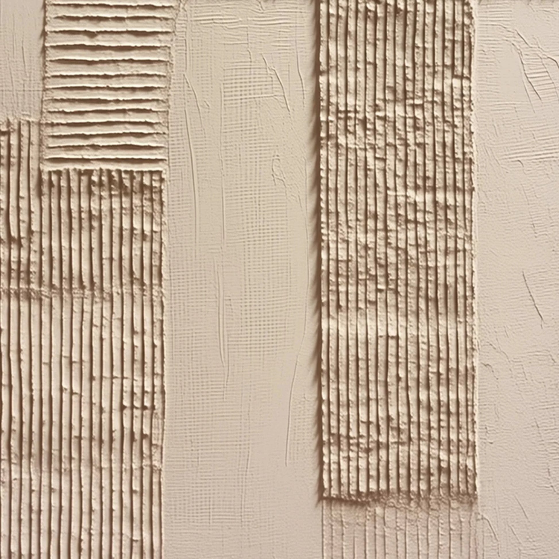 TERRA ALBA: Textured Wabi Sabi Minimalist Abstract Painting | rolled canvas, ready for custom framing