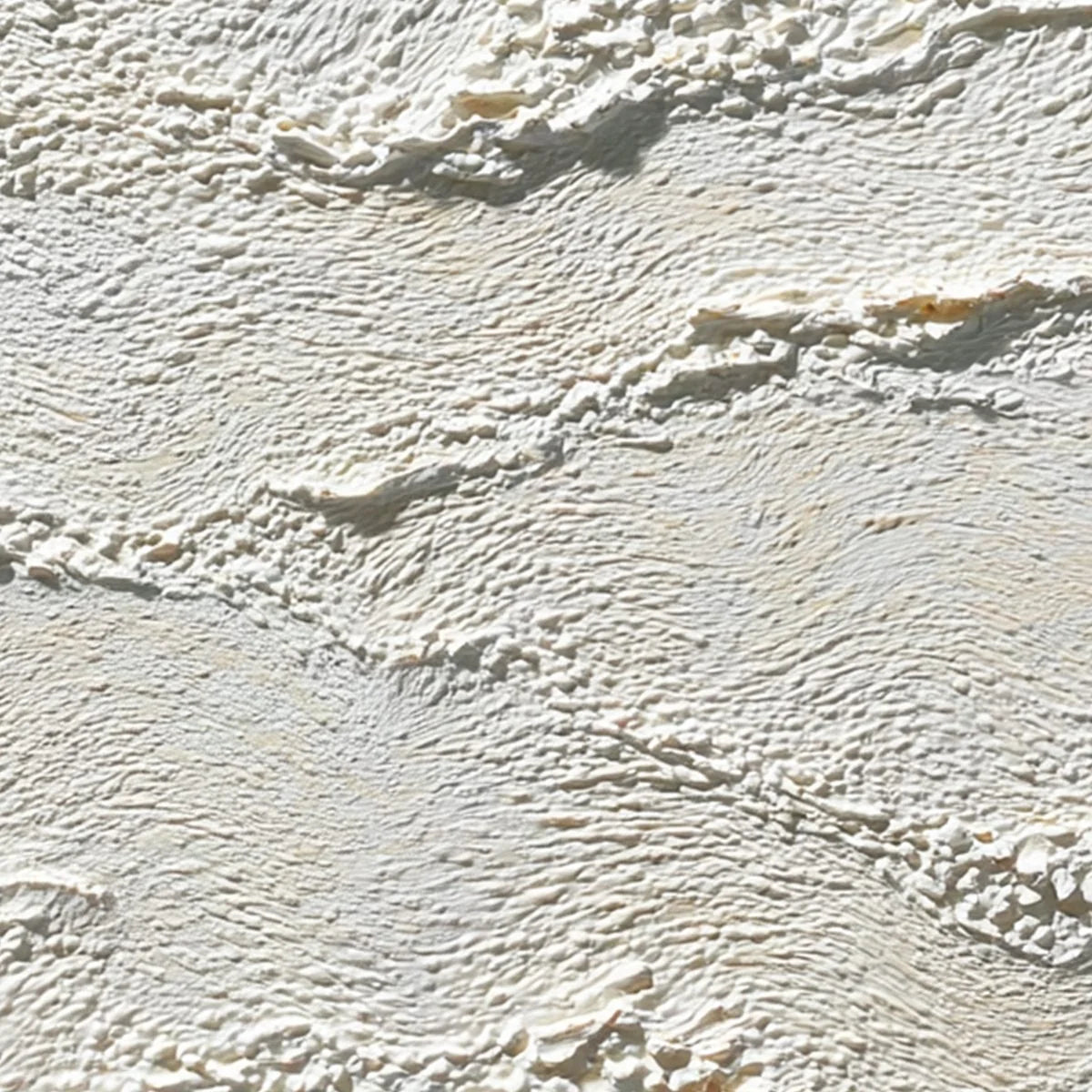 TERRA BLANCA: Minimalist Wabi Sabi Textured Abstract Painting | rectangular format, hand-painted canvas edge