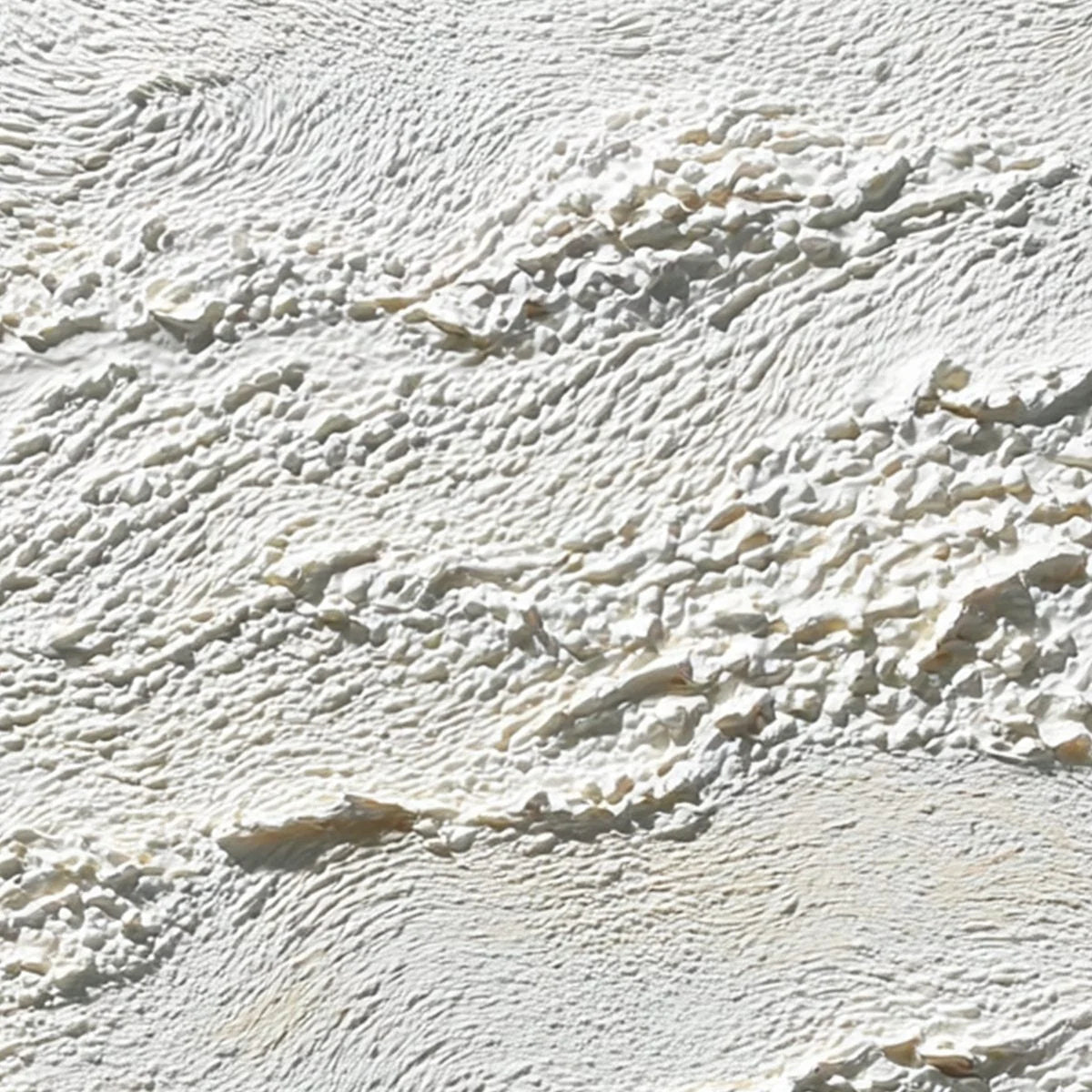 TERRA BLANCA: Minimalist Wabi Sabi Textured Abstract Painting | rolled canvas, ready for custom framing