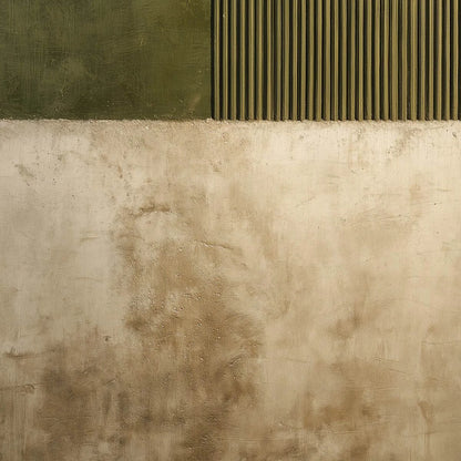 TERRA FIRMA: Textured Wabi Sabi Abstract Painting in Earth Tones | rolled canvas, ready for custom framing