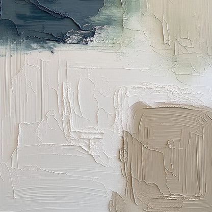 TERRA FIRMA: Textured Wabi-Sabi Abstract Wall Art in Earth Tones | rolled canvas, ready for custom framing