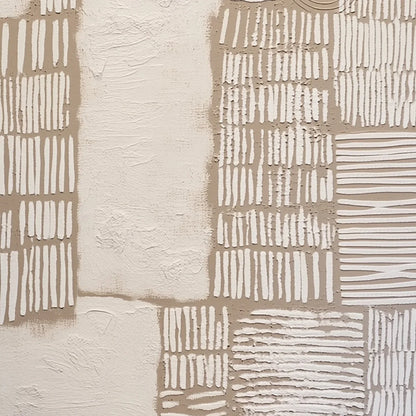 TERRA FORMA: Large Textured Wabi Sabi Abstract Painting | rolled canvas, ready for custom framing