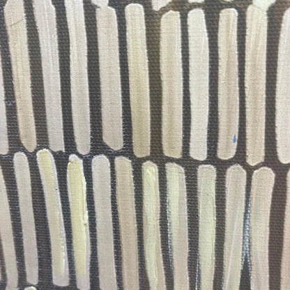TERRACED SERENITY: Wabi Sabi Minimalist Abstract Painting | rolled canvas, ready for custom framing
