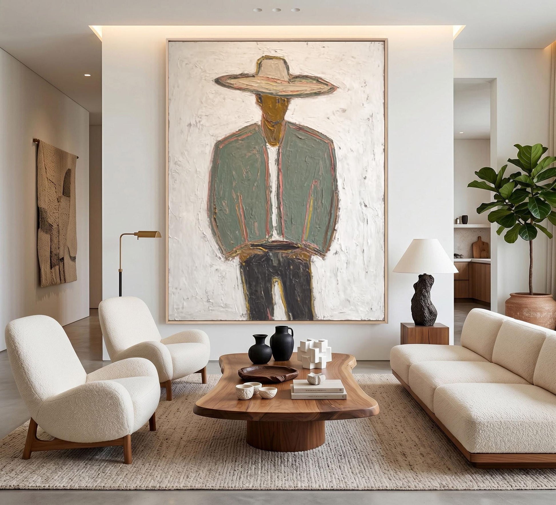 18x24 inch oil painting for living room - image 1 of 9