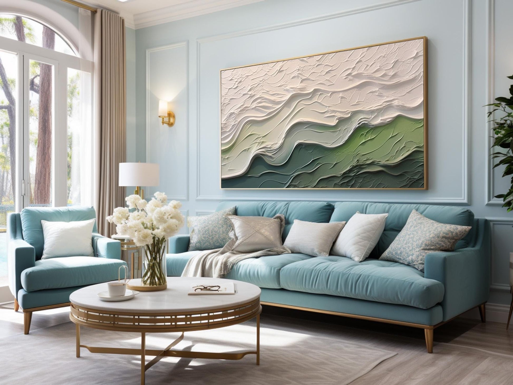 18x24 inch canvas art for living room - image 3 of 8