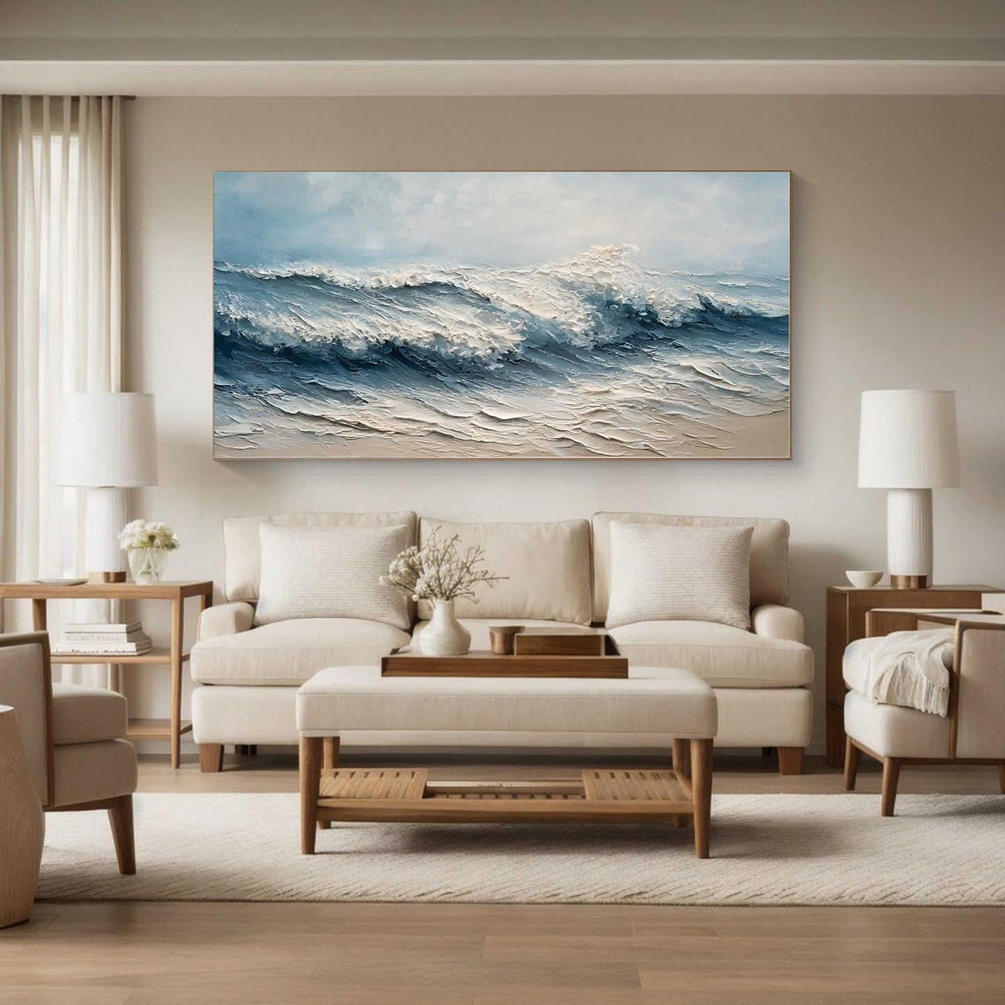 18x24 inch oil painting for living room - image 3 of 24
