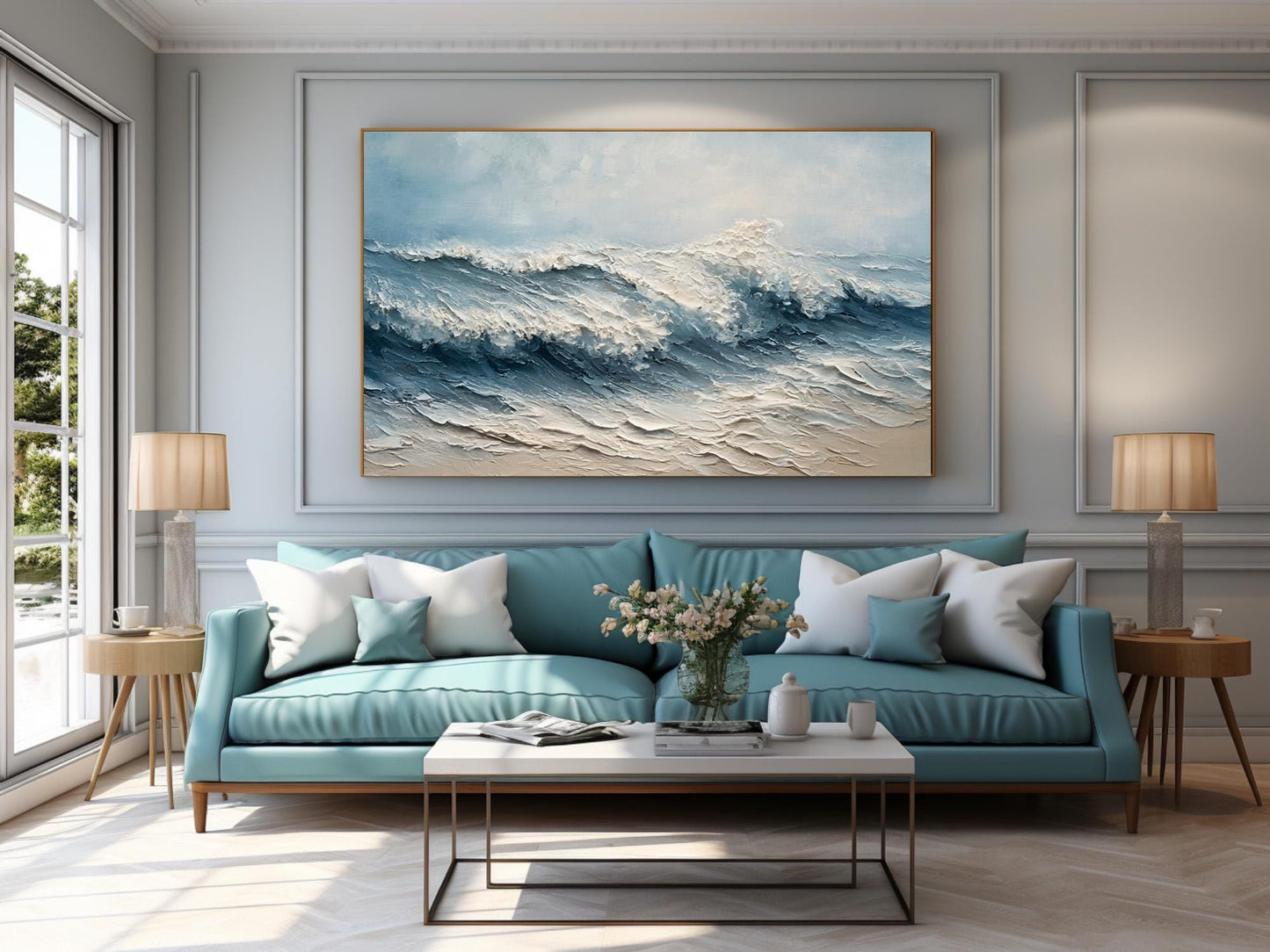 18x24 inch oil painting for living room - image 8 of 24