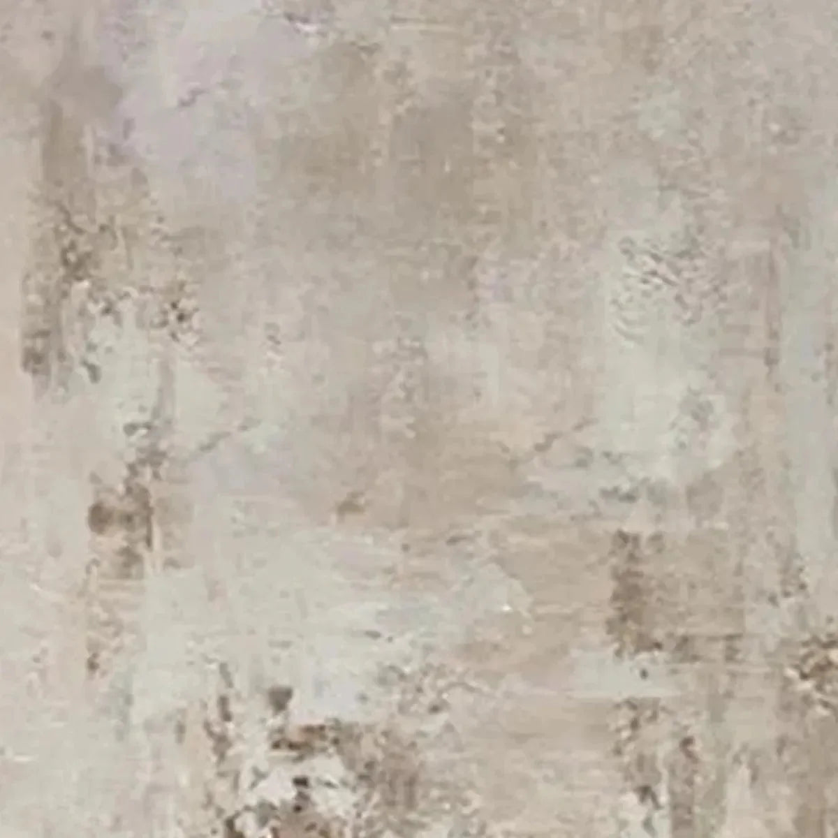 TEXTURED BEIGE ABSTRACT: Minimalist Textured Painting | texture detail, palette knife marks visible