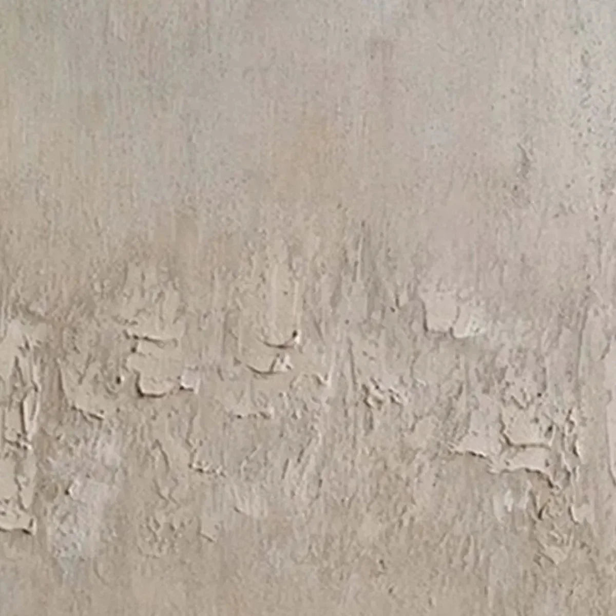 TEXTURED BEIGE ABSTRACT: Minimalist Textured Painting, Square Wall Art | rectangular format, hand-painted canvas edge
