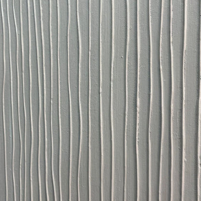 TEXTURED BEIGE LINES: Minimalist Textured Painting | rolled canvas, ready for custom framing