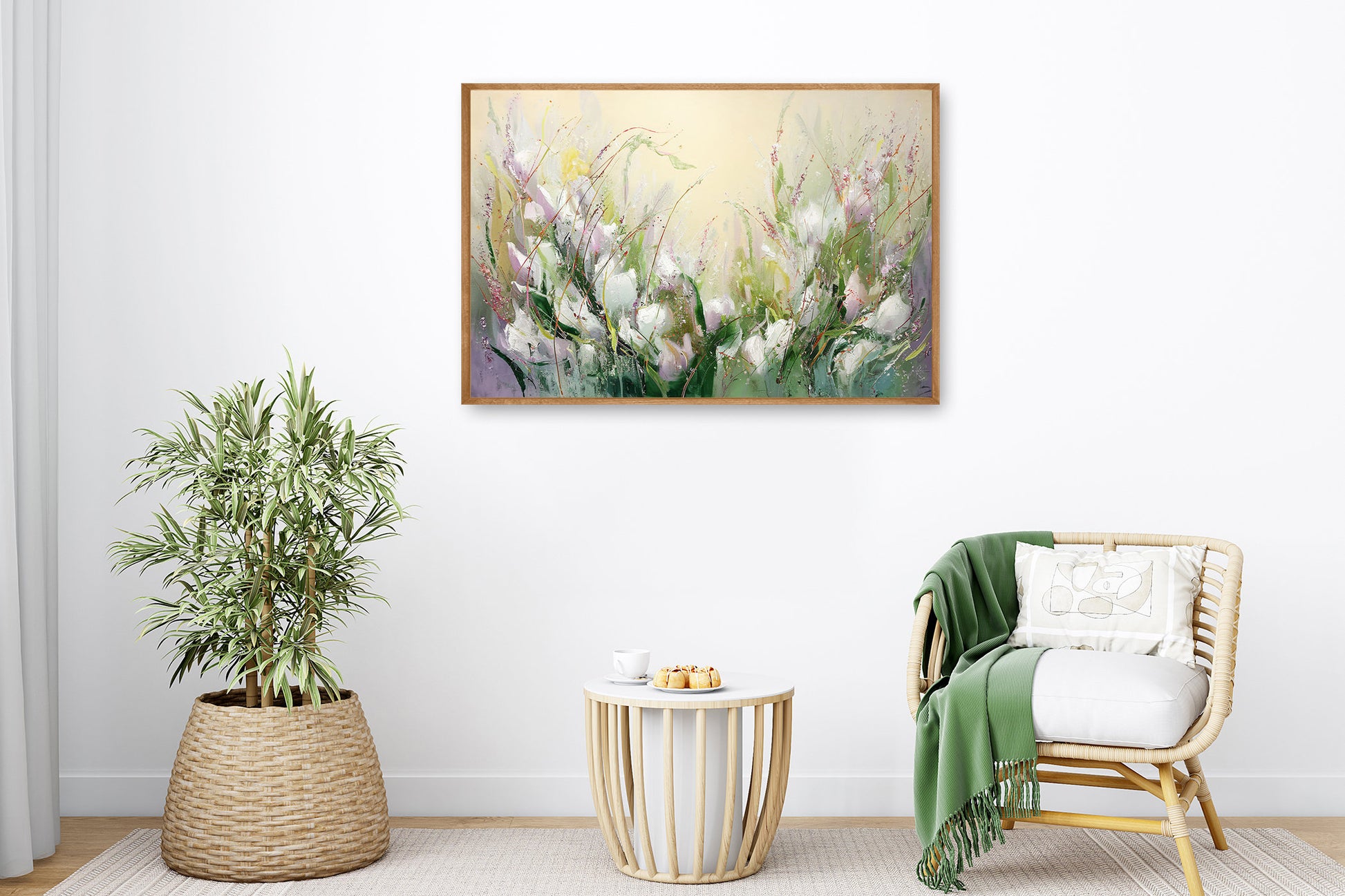 40x60 cm oil painting for home decor - image 4 of 9