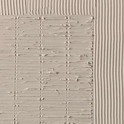 TEXTURED GRID DUO: Set of 2 Textured Abstract Paintings in Beige | beige palette, original oil on stretched canvas art