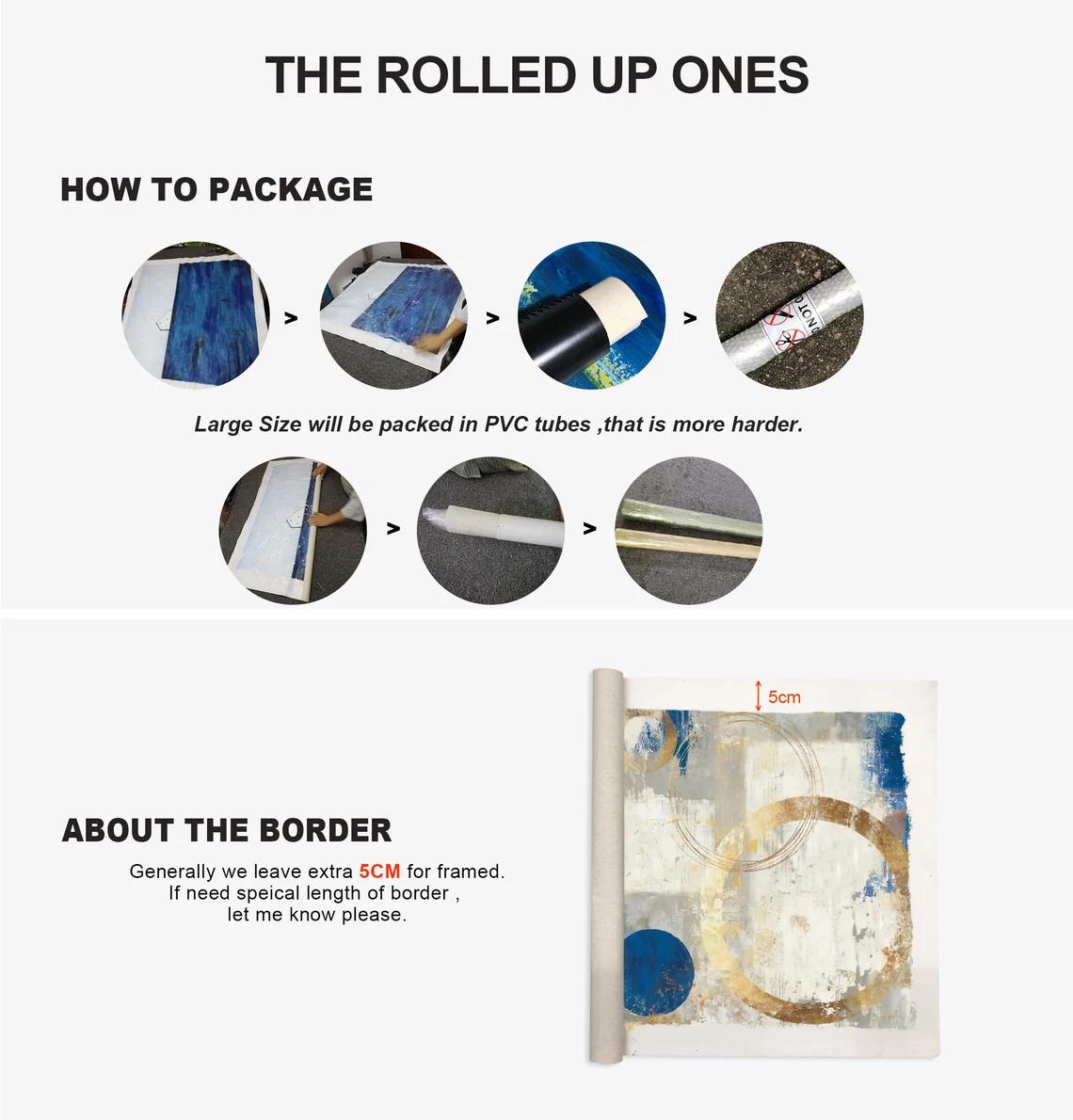 Textured Mountain Wall Art, Neutral Beige Blue Landscape Painting, Japandi Mount #12
