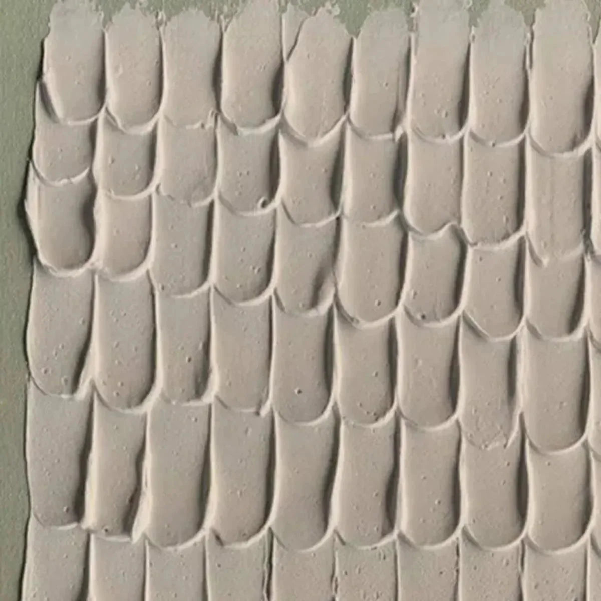 TEXTURED SCALES: Textured Abstract Painting in Neutral Tones | rolled canvas, ready for custom framing