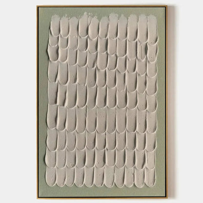 TEXTURED SCALES: Textured Abstract Painting in Neutral Tones | hanging in living room, Abstract wall art