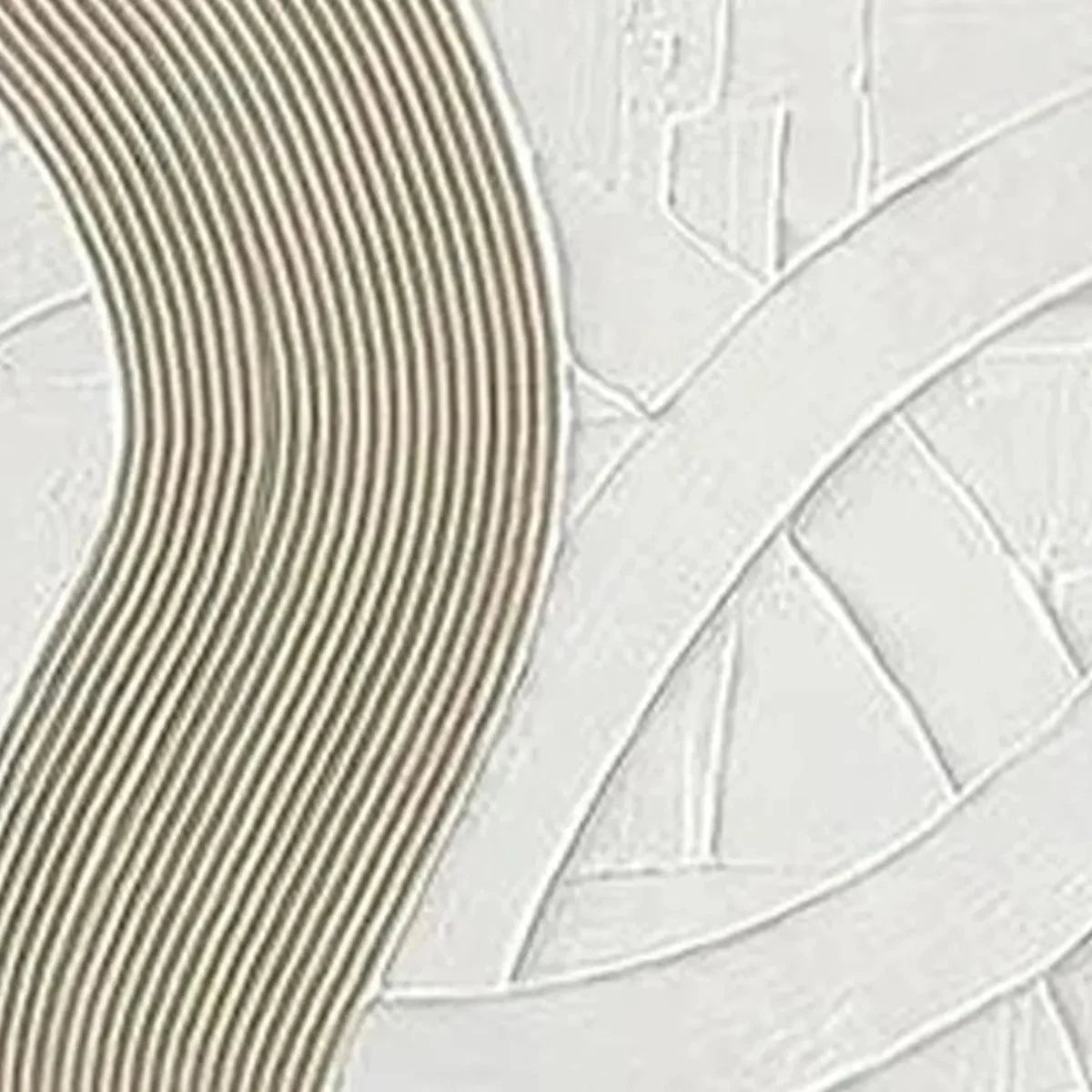 TEXTURED WHITE LINES DIPTYCH: Minimalist Textured Painting Set of 2, Square Wall Art | multi-color palette, original oil on stretched canvas art