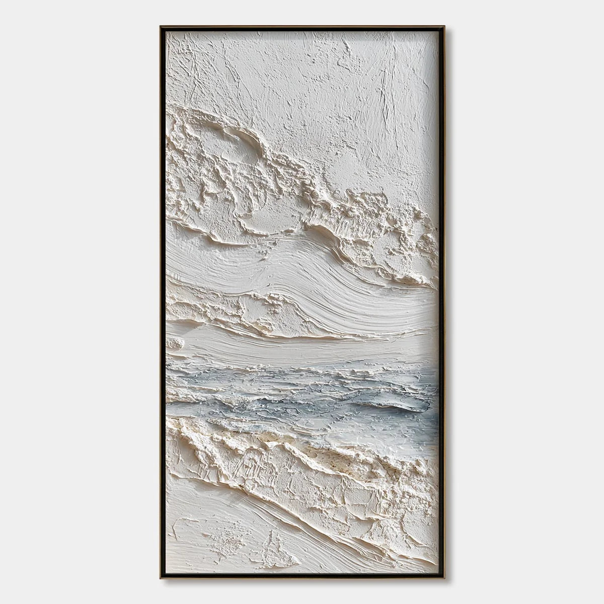 TIDELINE | hanging in , Wabi Sabi wall art