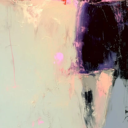 URBAN MUSE: Abstract Figurative Portrait Oil Painting | rolled canvas, ready for custom framing