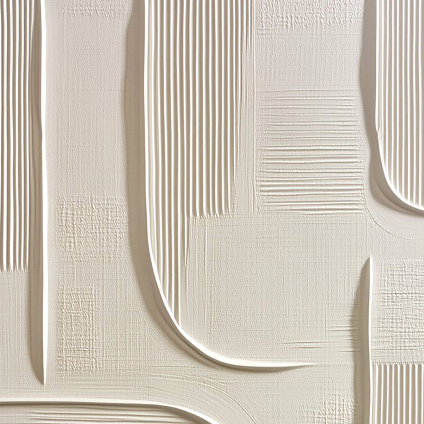 URBAN PATHWAYS: Textured Minimalist Wabi Sabi Abstract Wall Art | rectangular format, hand-painted canvas edge